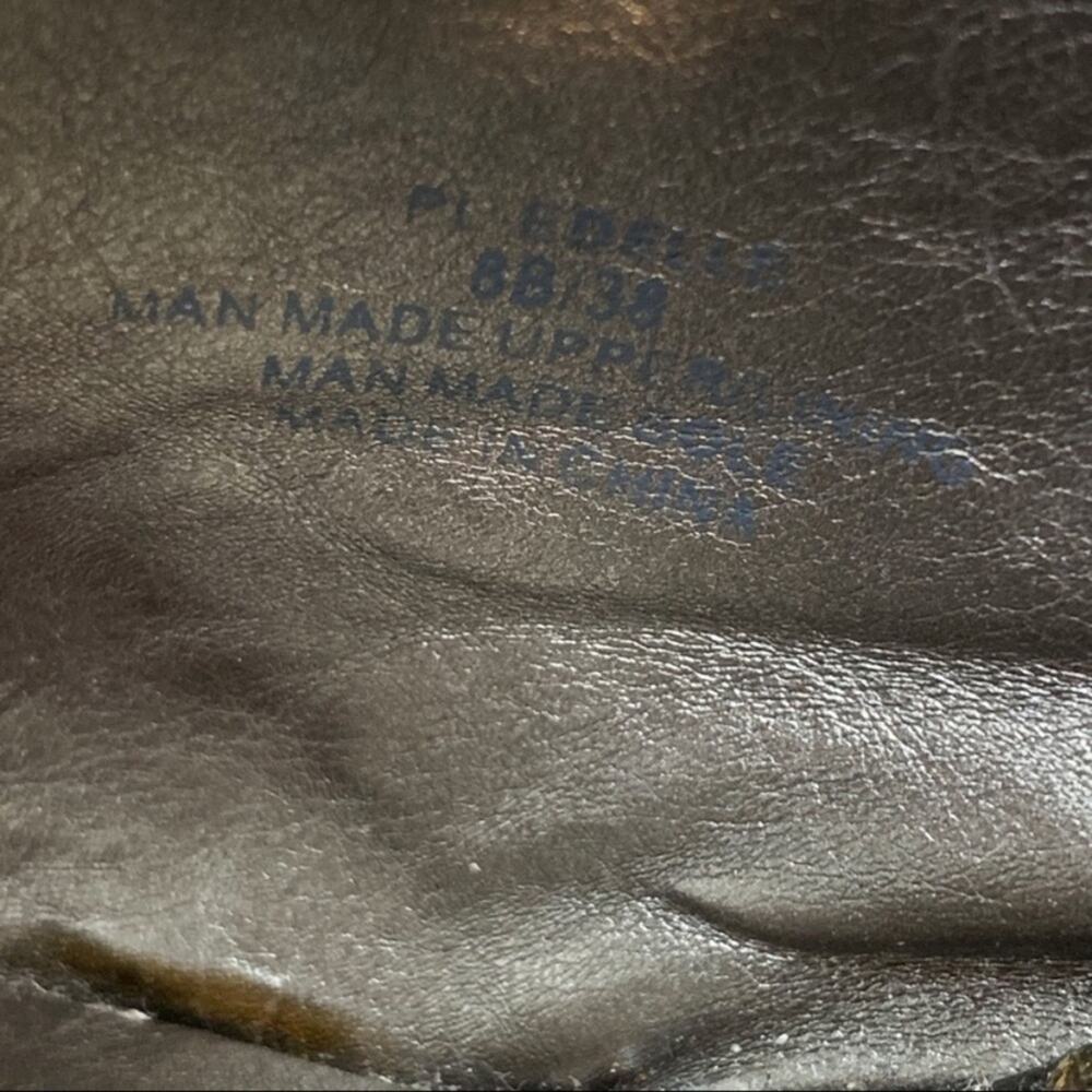 BCBGeneration Edelle Cork Platform Silver Wedges 8 - Picture 8 of 8